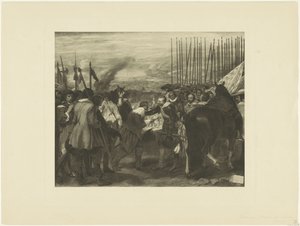 The Surrender of Breda, after Velázquez by Anonymous