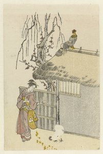 Egoyomi for the Year of the Rooster by Anonymous