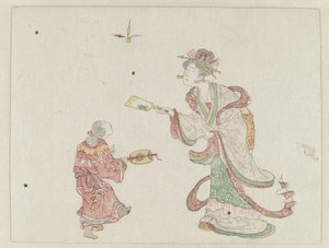 Egoyomi for the Year of the Snake by Anonymous