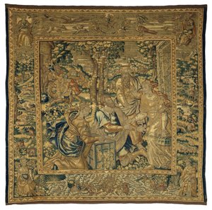 Eliezer Presents Gifts to Rebekah