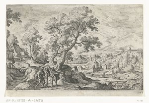 Emmaus Walkers by Anonymous