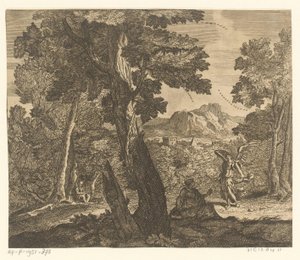 Angel Shows Hagar the Water Well by Anonymous