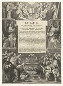 Epitaph for Isabella Clara Eugenia, 1633