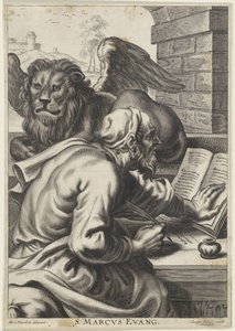 Evangelist Mark (title on object: S. Marcus Evang)