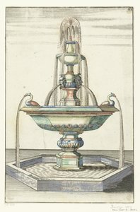 Fountain Consisting of Three Basins