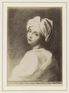 Photoreproduction of a Painting by Guido Reni (attributed), Depicting Beatrice Cenci