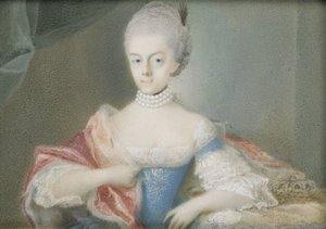 Frederika Sophia Wilhelmina, Princess of Prussia, Wife of Prince Willem V by Anonymous
