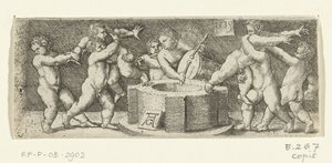 Frieze with Children by a Spring by Anonymous