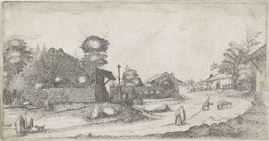View of a Farmhouse by Anonymous
