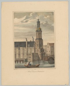 View of the Munttoren in Amsterdam (Views of the Six Main Towers of the City of Amsterdam. 2nd Booklet) by Anonymous