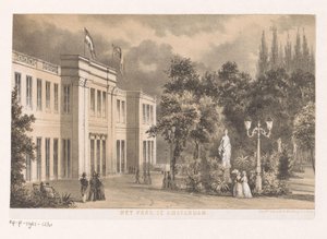 View of the Park Hall in Wertheimer Park by Anonymous