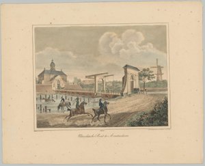 View of the Utrecht Gate in Amsterdam (Views of the Six Main Gates of the City of Amsterdam, 1st Booklet) by Anonymous