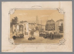 View of the Waard Barrier in Utrecht (Utrecht and Surroundings series) by Anonymous