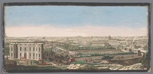 View of the city of Paris seen from the Observatory by Anonymous