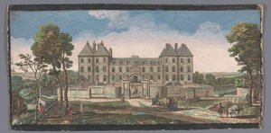 View of the Chateau de Saint-Maur by Anonymous
