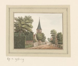 View of the village Heemskerk