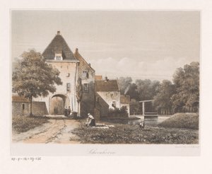 View of the City Gate of Schoonhoven