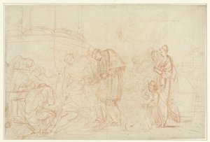 Saint Charles Borromeo Visiting the Plague Victims