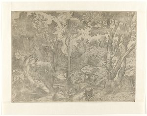 Saint Jerome in the Wilderness by Anonymous