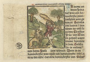 Hercules and the Nemean Lion by Anonymous