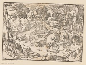 Hercules and the Nemean Lion