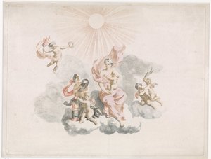 Hercules Nursed by Juno by Anonymous