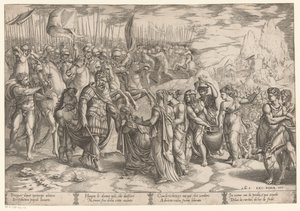 The Offering of Abigail by Anonymous