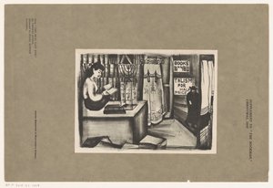 Jewish Bookshop in Wentworth Street, London by Anonymous