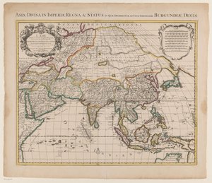 Map of Asia by Anonymous