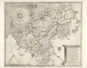 Map of Flanders by Anonymous