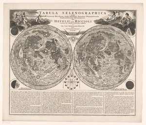 Map of the Moon (Tabula Selenographica in Qua Lunarium Macularum Exacta Descriptio) by Anonymous