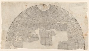 Map of the Northern Hemisphere by Anonymous