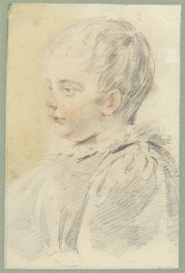 Child Portrait in 17th Century Attire, Bust to the Left