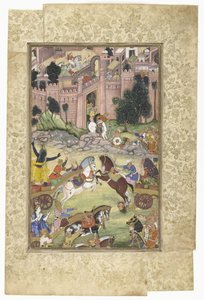 Krishna Kills the Demon Sri Gala (Scene from the Harivamsa) by Anonymous