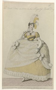 La Belle Assemblee, 1 July 1808, No. 32: The Court Dress