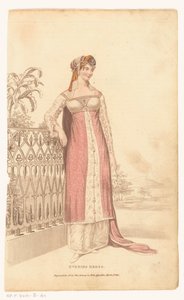 La Belle Assemblee, March 1 1813, No. 42 (New Series): Evening Dress