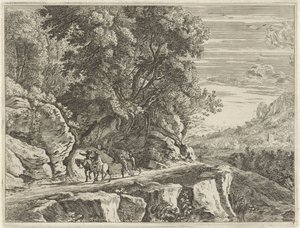 Landscape with Two Riders