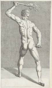 Man with Two Scourges