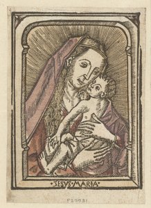 Mary with Child by Anonymous