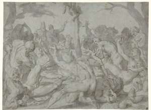 Raising of the Bronze Serpent by Anonymous