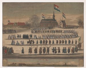 Procession in Jisp for the Installation of William V in 1766