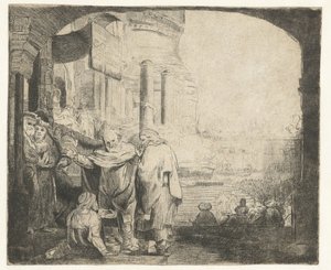 Peter and John Healing the Cripple at the Gate of the Temple