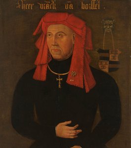 Portrait of Frank van Borselen, Lord of Sint Maartensdijk and Stadtholder of Holland, Fourth Husband of Jacoba of Bavaria, Countess of Holland and Zeeland