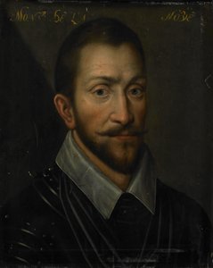 Portrait of François de la Noue, Seigneur de Téligny, Surnamed Bras de Fer and le Bayard Huguenot by Anonymous