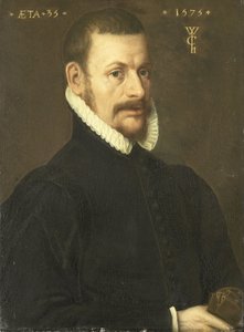 Portrait of Guilliam Courten, Husband of Margarita Cassier by Anonymous