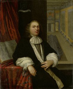 Portrait of Justus de Huybert, Clerk of the States of Zeeland and of the Admiralty by Anonymous
