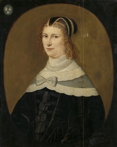 Portrait of a Woman, Called Theodora de Visscher, Wife of Jacob Rijswijk by Anonymous