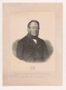 Portrait of Ludolph Anne Jan Wilt Sloet van de Beele by Anonymous