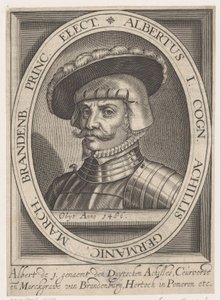 Portrait of Albrecht III Achilles, Elector of Brandenburg by Anonymous
