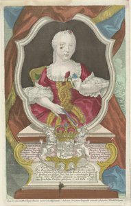 Portrait of Carolina, Princess of Orange-Nassau